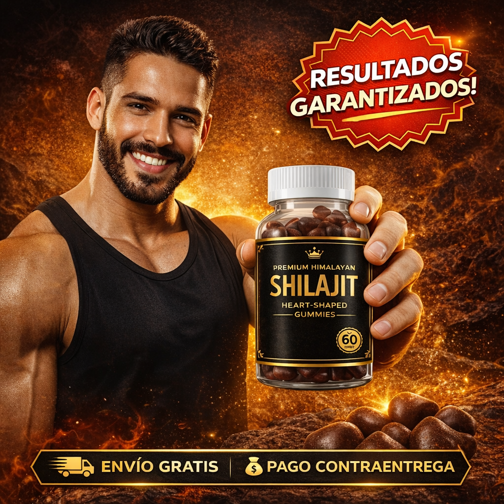 Premium Shilajit Gummies: Potencia tu Energía, Vitalidad y Deseo Natural