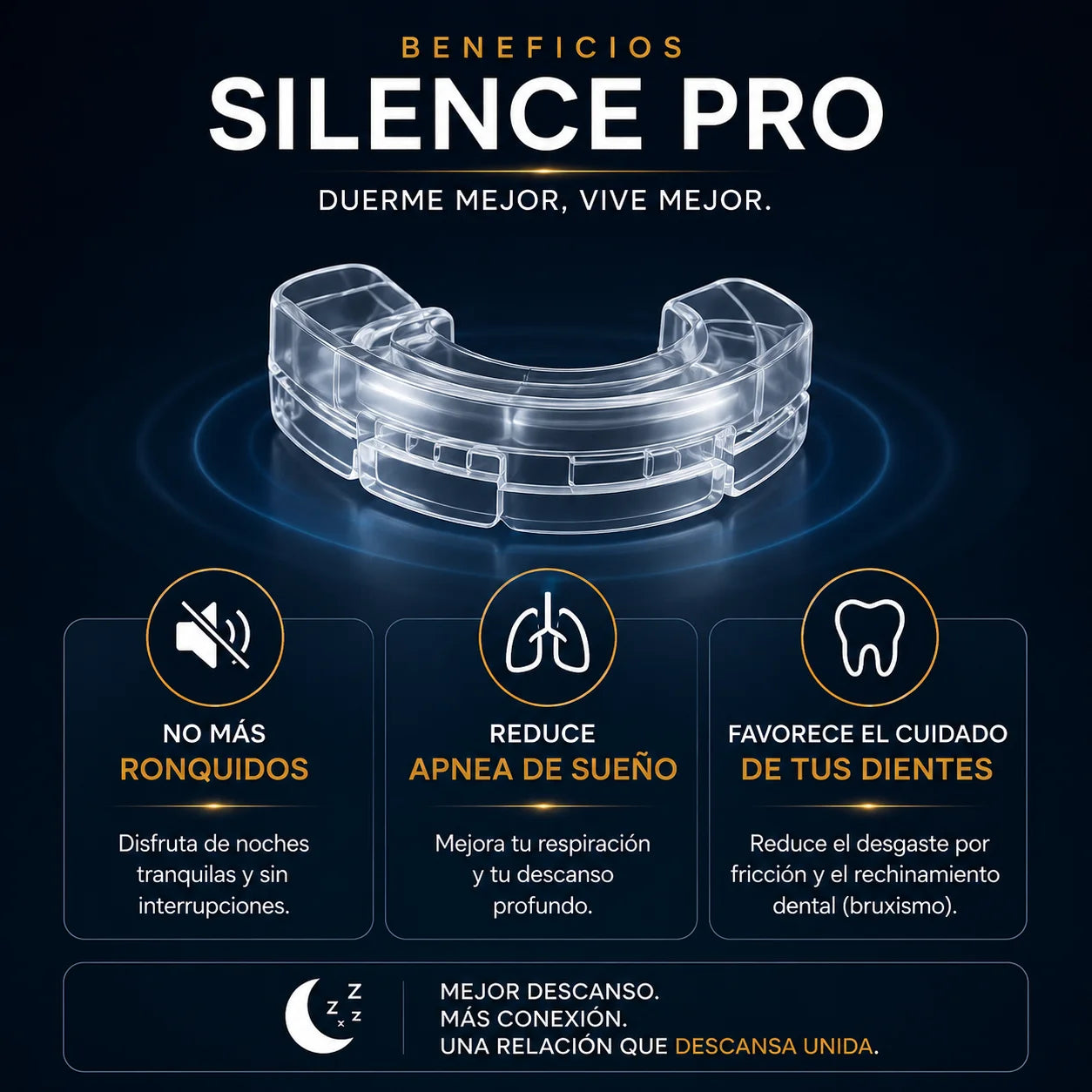 SilencePro™ | Antironquidos Protector Bucal 2x1