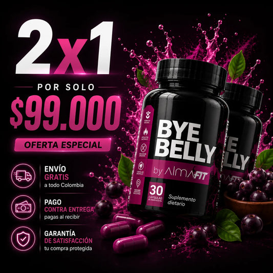 BYE BELLY by Alma FIT | Quema grasa de forma natural y segura