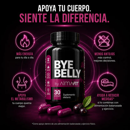 BYE BELLY by Alma FIT | Quema grasa de forma natural y segura