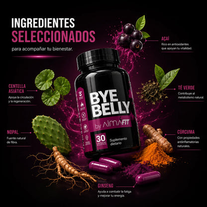 BYE BELLY by Alma FIT | Quema grasa de forma natural y segura