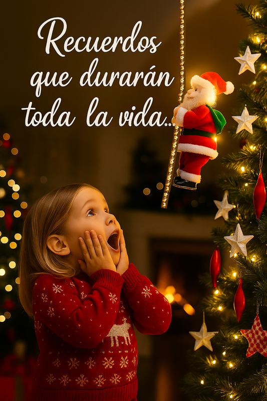 🌟 Edición Limitada: 🎅 Santa Escalador - ✨ Magia Navideña para tu Hogar 🎄