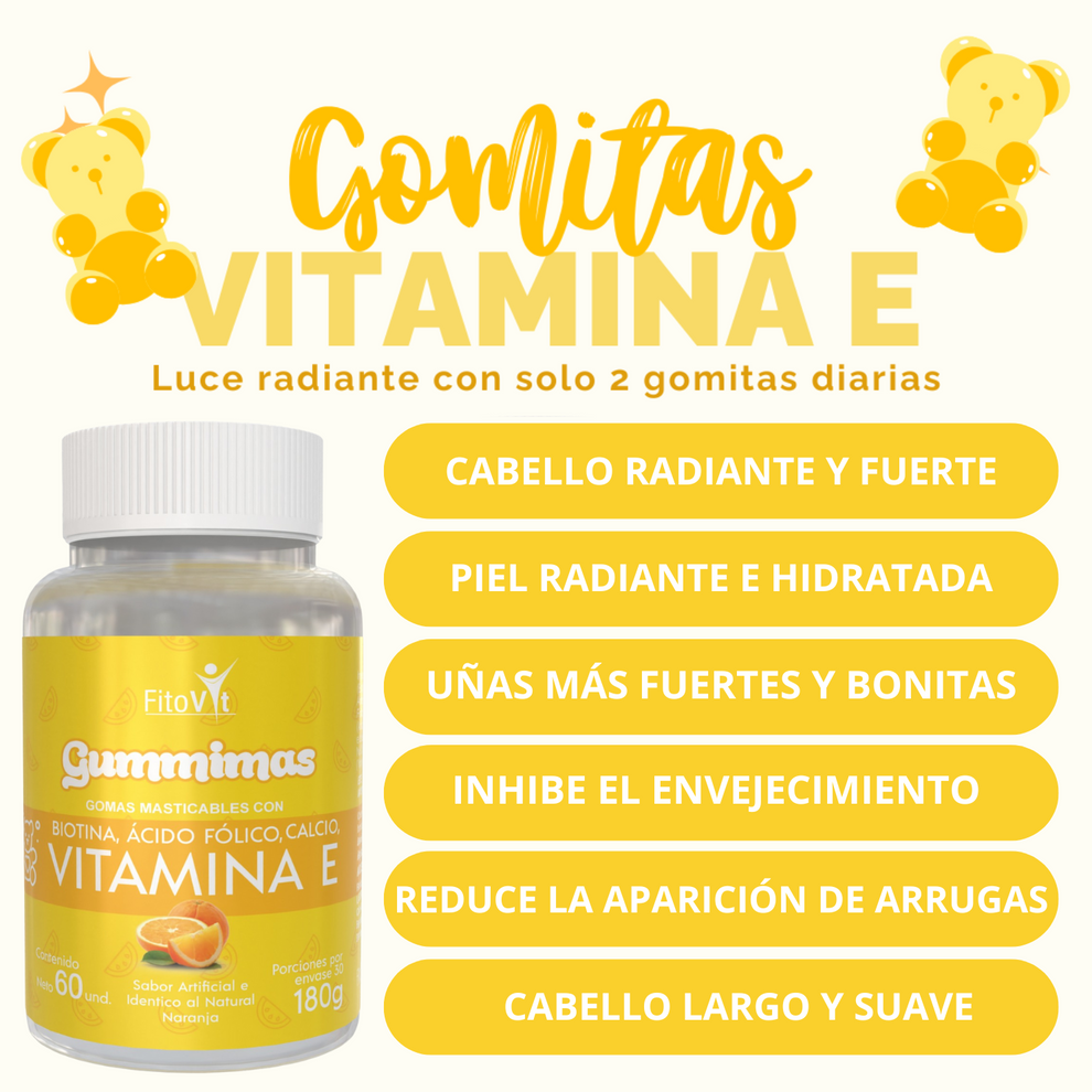 VITAMINA E GOMAS X60UND FITOVIT