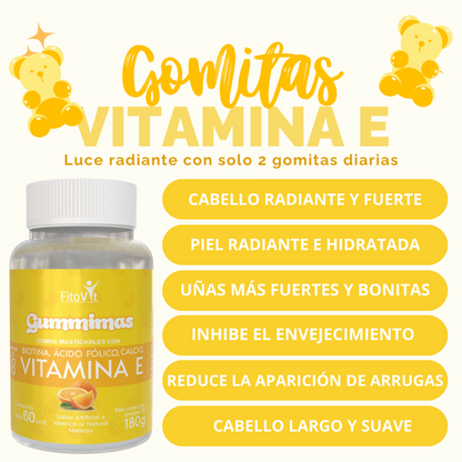 VITAMINA E GOMAS X60UND FITOVIT